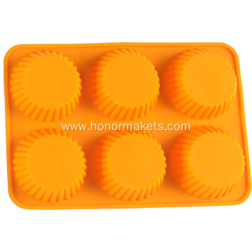 Silicone muffin cup cake mold